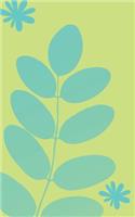 Internet Password Organizer: Discrete Internet Password Log Keeper: Blue Floral
