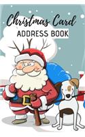 Christmas Card Address Book