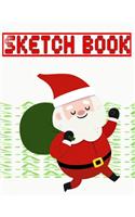 Sketchbook For Teens Merry Christmas Gift