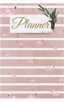 Planner 2020: Weekly Monthly Planner - 6x9