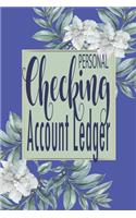Personal Checking Account Ledger