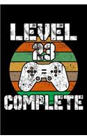 Level 23 Complete