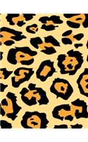 Leopard Print Journal Notebook