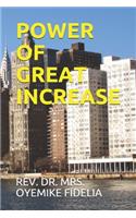 Power of Great Increase