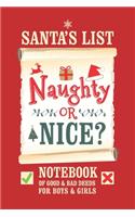 Santa's List, Naughty Or Nice?