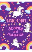Unicorn Journal and Notebook