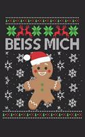 Beiss Mich: Notizbuch/Tagebuch/Organizer/120 Karierte Seiten/ 6x9 Zoll
