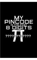 My pincode is the past 8 digits of pi