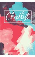 Checklist Notebook
