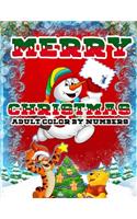 Merry Christmas Adult Color By Numbers