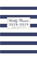 Weekly Planner 2018 - 2019, 16 Month