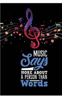 Music Says More about a Person Than Words