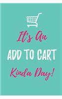 It's An Add to Cart Kinda Day! - My Shopping List Journal
