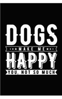 Dogs Make Me Happy You, Not So Much