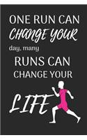 One Run Can Change Your Day, Many Runs Can Change Your Life