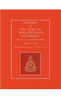 History of the Duke of Wellington OS Regiment, 1st and 2nd Battalions 1881-1923