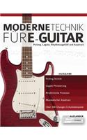 Moderne Technik für E-Gitarre