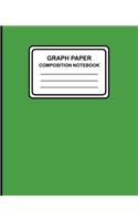Graph Paper Composition Notebook