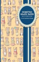 Isometric Graph Paper Notebook: (Isometric Graph Paper Notebooks: 1/2 Inch Equilateral Triangle)