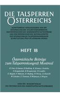 Österreichische Beiträge Zum Talsperrenkongreß Montreal