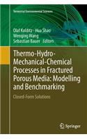 Thermo-Hydro-Mechanical-Chemical Processes in Fractured Porous Media: Modelling and Benchmarking