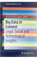 Big Data in Context