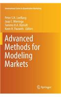 Advanced Methods for Modeling Markets