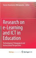 Research on e-Learning and ICT in Education