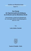 Das Prinzip Der Eigentumsopferentschadigung Im Zivilrecht Und Im Offentlichen Recht