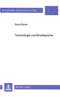 Terminologie Und Einzelsprache