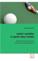 Latent variables in panel data models