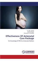Effectiveness of Antenatal Care Package