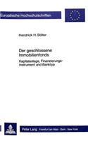 Der geschlossene Immobilienfonds