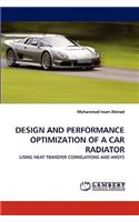 Design and Performance Optimization of a Car Radiator