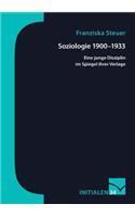 Soziologie 1900-1933