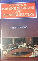 Dictionary Of Personnel Management And Industrial Relations