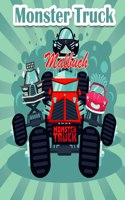 Monster Truck Malbuch für Kinder