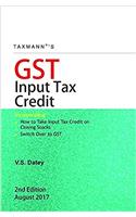 GST-Input Tax Credit