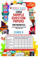Oswaal CBSE Sample Question Paper Class 9 Mathematics Book (For March 2020 Exam)