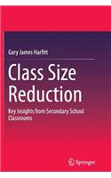Class Size Reduction
