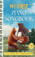 My First Piano Songbook - Easy Sheet Music for Kids and Beginners