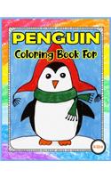 PENGUIN Coloring Book For KIDS