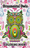 Ornamental Owls Coloring Book