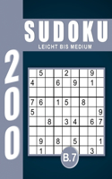 Sudoku Erwachsene Leicht Bis Medium Band 7: Großdruck im DIN A4-Format, 200 Rätsel 9x9 Sudokus für Erwachsene von Leicht bis Medium mit Lösungen Ein tolles Geschenk für Erwachsene und Senioren