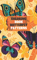 Coloring Book Butterfly Patterns