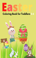 Easter Coloring Book For Toddlers 3-6