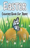 Easter Coloring Book For Teens