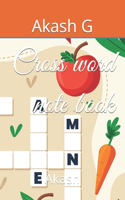Cross word note book