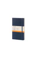 Moleskine Sapphire Blue Large Ruled Notebook Hard