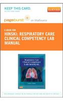 Respiratory Care Clinical Competency Lab Manual - Elsevier eBook on Vitalsource (Retail Access Card)